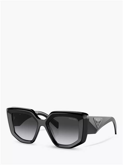 prada pr14zs|Prada PR14ZS Women's Irregular Sunglasses, Talc .